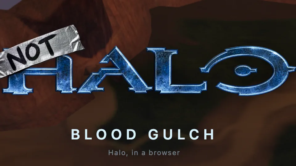 Not Halo gameplay